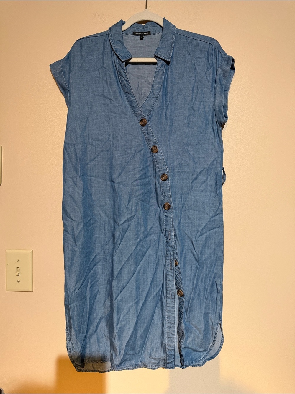 Staccato Light Blue Chambray Jean dress